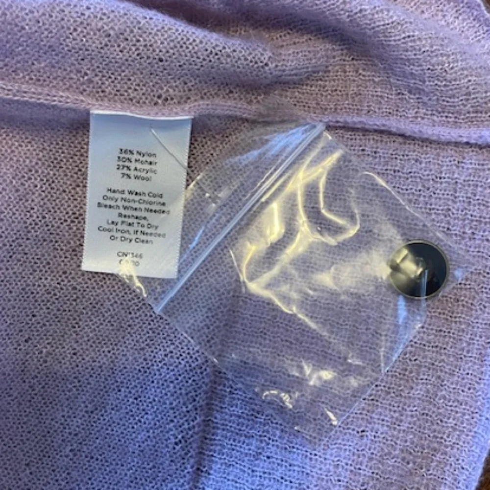 Talbots Lilac Cardigan - Picture 7 of 12